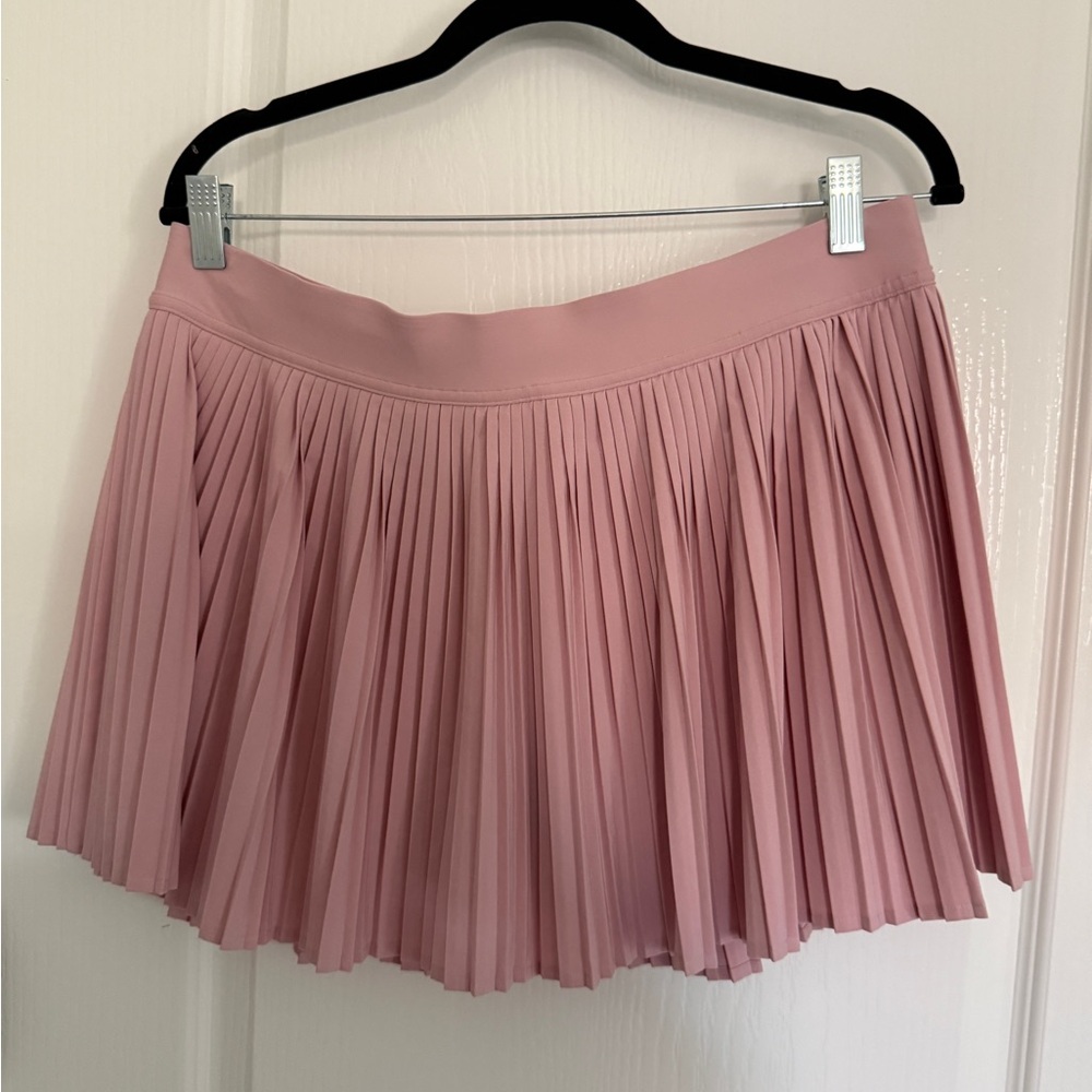 Women’s Lululemon Varsity High-Rise Pleated Tennis Skirt pink haze size 12